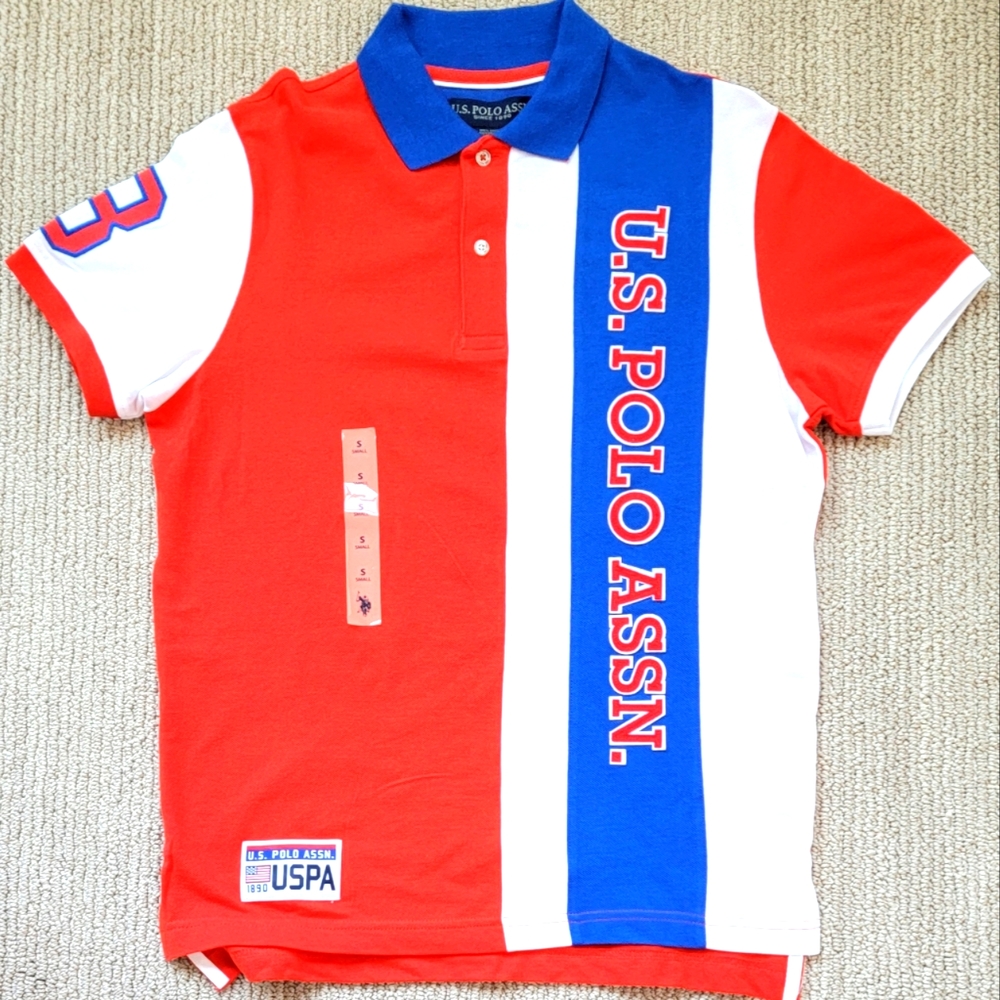 Multi Colors U.S Polo Assn. Shirt (Brand New)